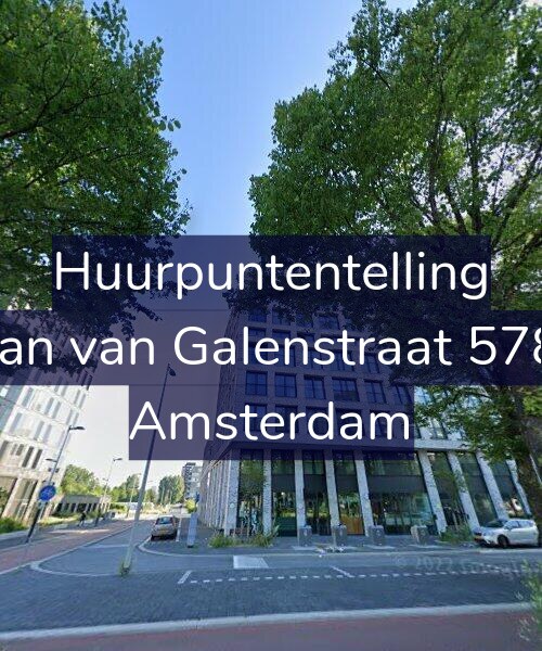 Foto gevel Huurpuntentelling voor Jan van Galenstraat 578, Amsterdam