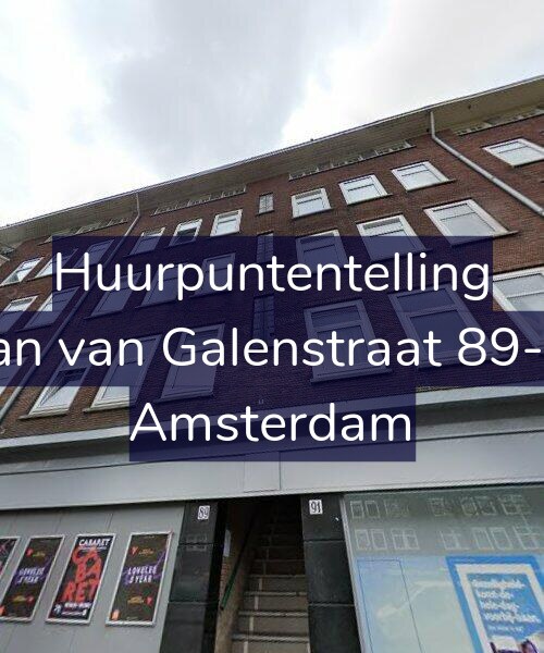 Foto gevel Huurpuntentelling voor Jan van Galenstraat 89-3, Amsterdam