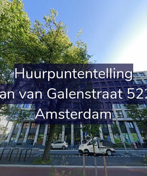 Foto gevel Huurpuntentelling voor Jan van Galenstraat 522, Amsterdam