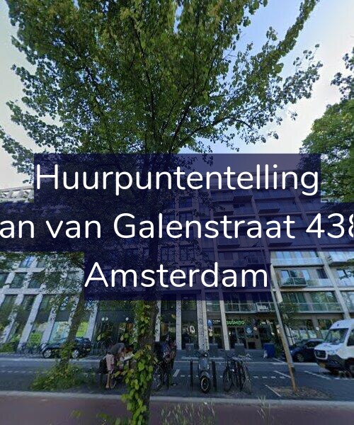 Foto gevel Huurpuntentelling voor Jan van Galenstraat 438, Amsterdam