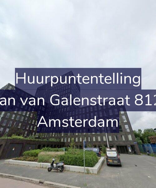 Foto gevel Huurpuntentelling voor Jan van Galenstraat 812, Amsterdam