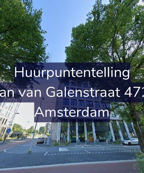 Foto gevel Huurpuntentelling voor Jan van Galenstraat 472, Amsterdam