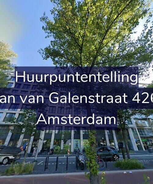 Foto gevel Huurpuntentelling voor Jan van Galenstraat 426, Amsterdam