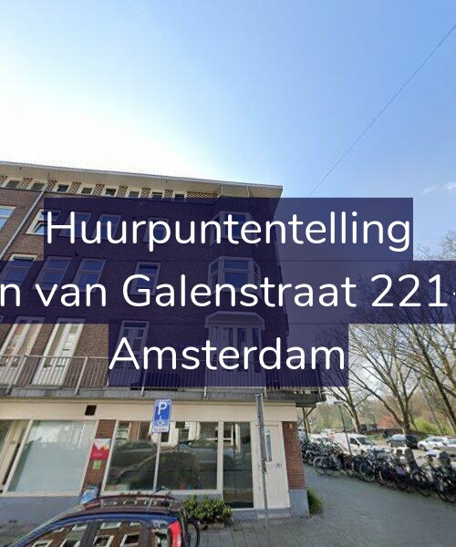 Foto gevel Huurpuntentelling voor Jan van Galenstraat 221-2, Amsterdam