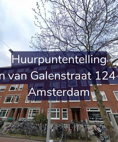 Foto gevel Huurpuntentelling voor Jan van Galenstraat 124-H, Amsterdam