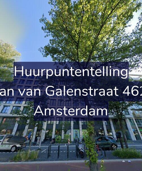 Foto gevel Huurpuntentelling voor Jan van Galenstraat 462, Amsterdam