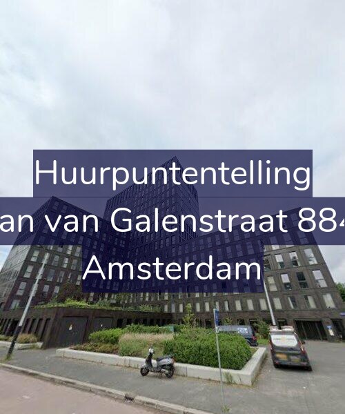 Foto gevel Huurpuntentelling voor Jan van Galenstraat 884, Amsterdam