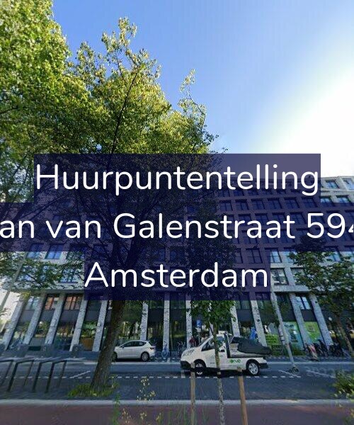 Foto gevel Huurpuntentelling voor Jan van Galenstraat 594, Amsterdam