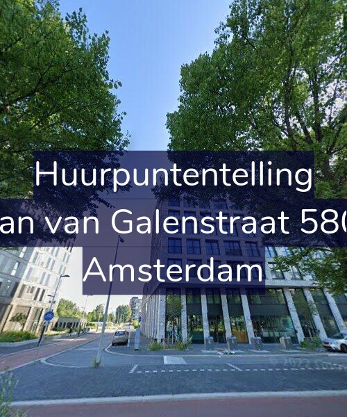 Foto gevel Huurpuntentelling voor Jan van Galenstraat 580, Amsterdam