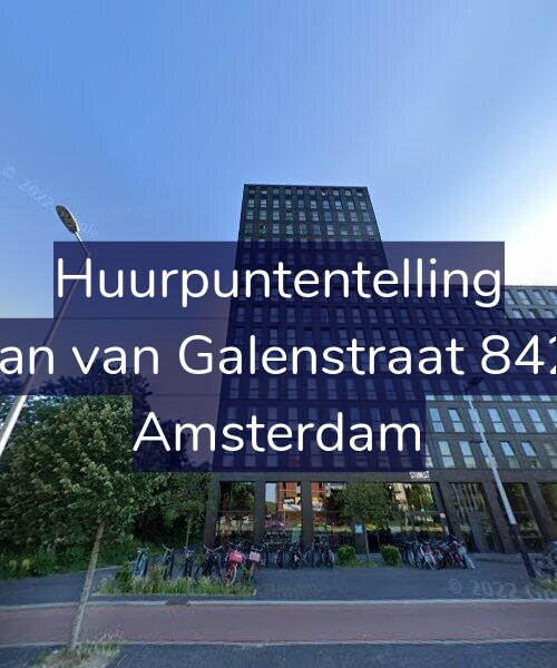 Foto gevel Huurpuntentelling voor Jan van Galenstraat 842, Amsterdam