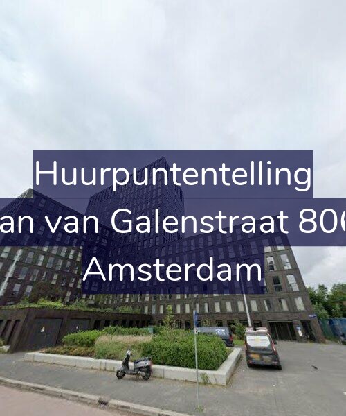 Foto gevel Huurpuntentelling voor Jan van Galenstraat 806, Amsterdam