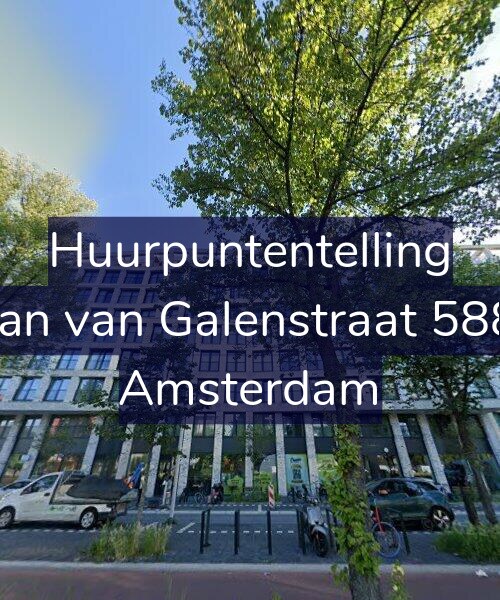 Foto gevel Huurpuntentelling voor Jan van Galenstraat 588, Amsterdam