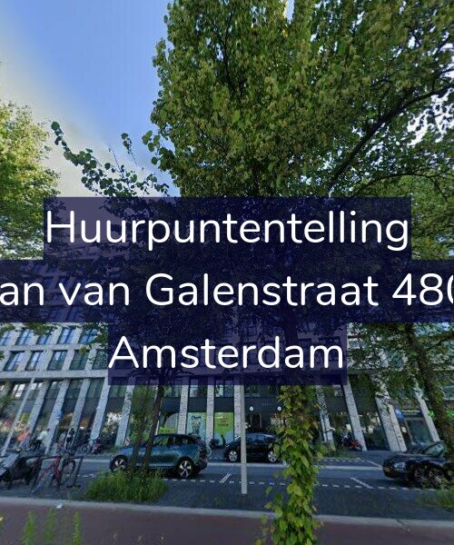 Foto gevel Huurpuntentelling voor Jan van Galenstraat 480, Amsterdam