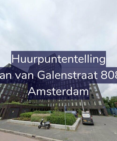 Foto gevel Huurpuntentelling voor Jan van Galenstraat 808, Amsterdam