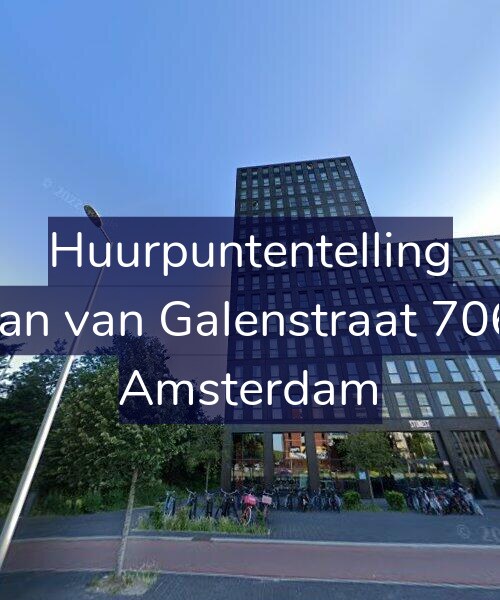 Foto gevel Huurpuntentelling voor Jan van Galenstraat 706, Amsterdam