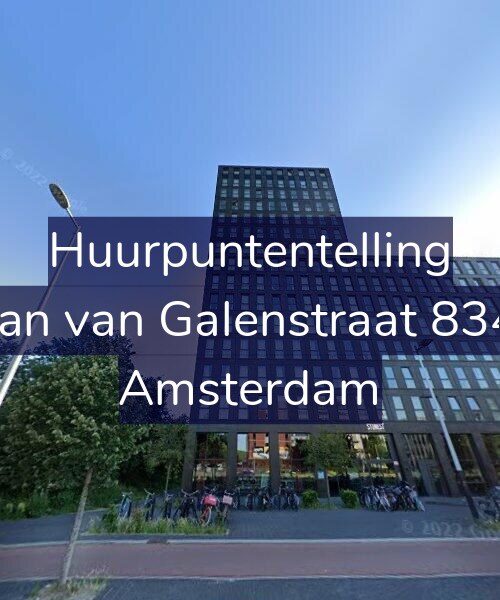 Foto gevel Huurpuntentelling voor Jan van Galenstraat 834, Amsterdam