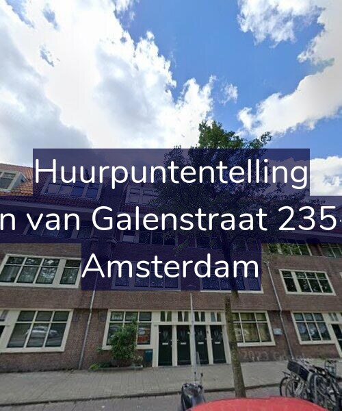 Foto gevel Huurpuntentelling voor Jan van Galenstraat 235-2, Amsterdam