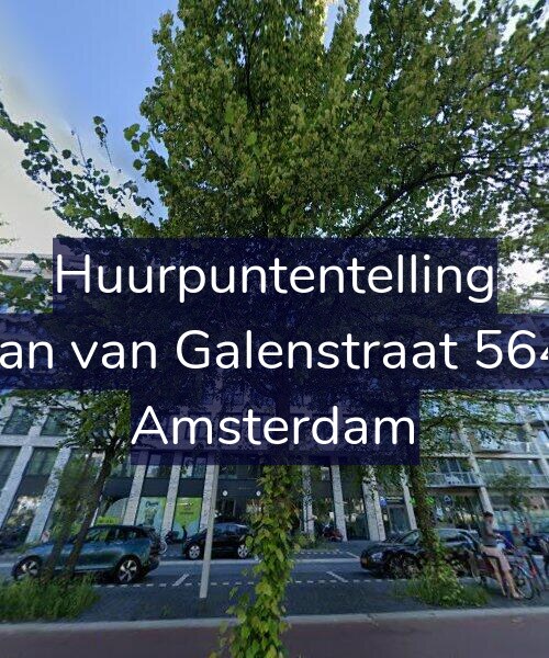Foto gevel Huurpuntentelling voor Jan van Galenstraat 564, Amsterdam