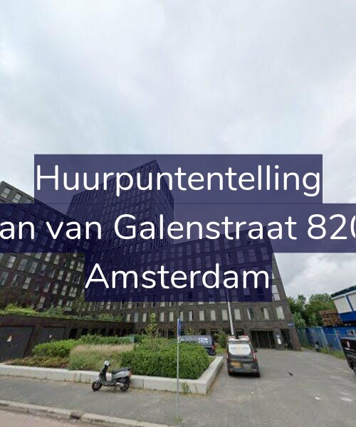 Foto gevel Huurpuntentelling voor Jan van Galenstraat 820, Amsterdam