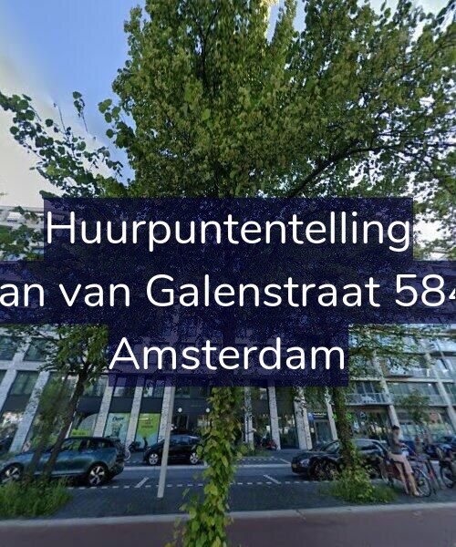 Foto gevel Huurpuntentelling voor Jan van Galenstraat 584, Amsterdam
