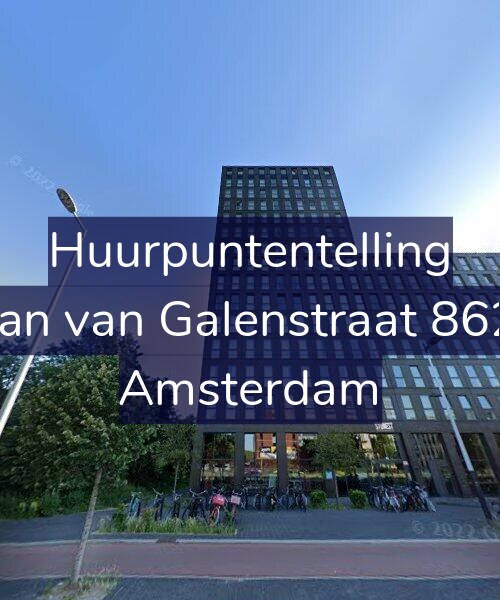 Foto gevel Huurpuntentelling voor Jan van Galenstraat 862, Amsterdam