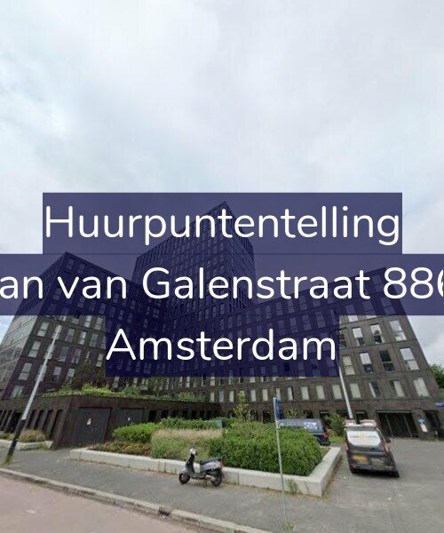Foto gevel Huurpuntentelling voor Jan van Galenstraat 886, Amsterdam