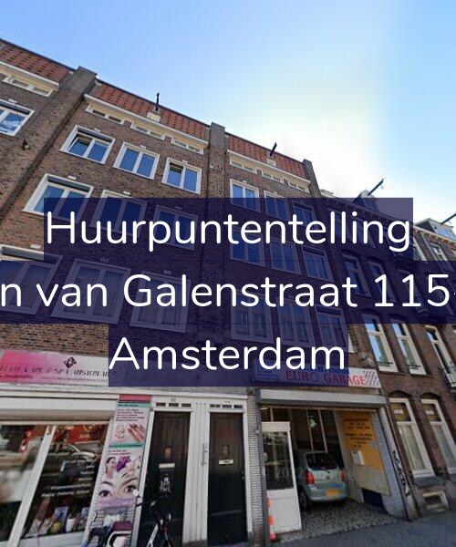 Foto gevel Huurpuntentelling voor Jan van Galenstraat 115-F, Amsterdam