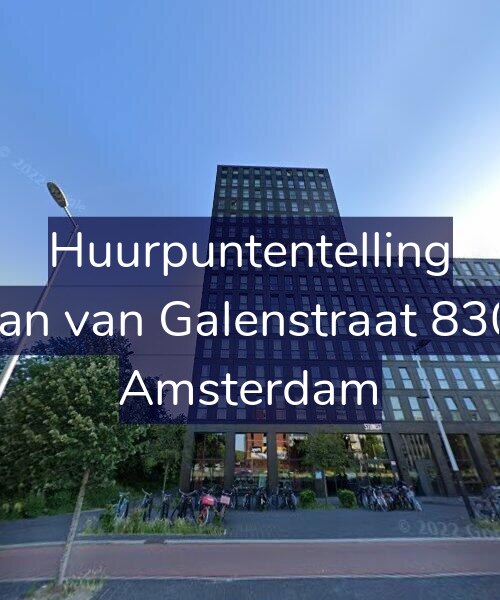 Foto gevel Huurpuntentelling voor Jan van Galenstraat 830, Amsterdam