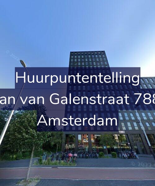 Foto gevel Huurpuntentelling voor Jan van Galenstraat 788, Amsterdam
