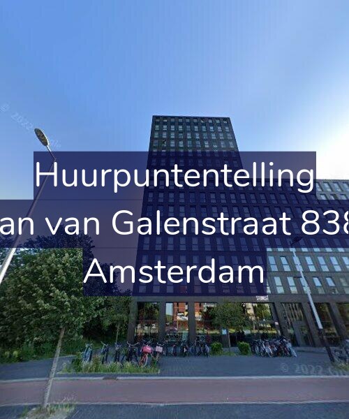 Foto gevel Huurpuntentelling voor Jan van Galenstraat 838, Amsterdam