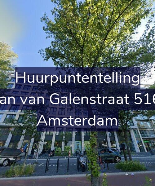 Foto gevel Huurpuntentelling voor Jan van Galenstraat 516, Amsterdam