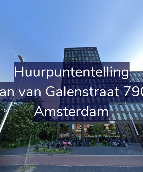 Foto gevel Huurpuntentelling voor Jan van Galenstraat 790, Amsterdam