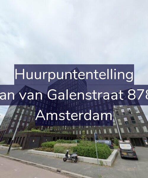 Foto gevel Huurpuntentelling voor Jan van Galenstraat 878, Amsterdam