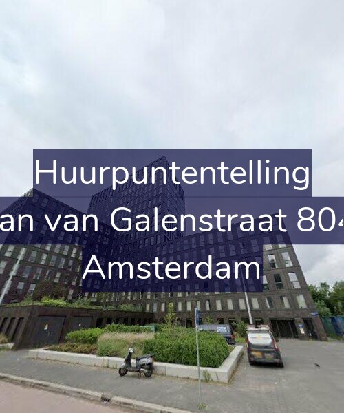 Foto gevel Huurpuntentelling voor Jan van Galenstraat 804, Amsterdam