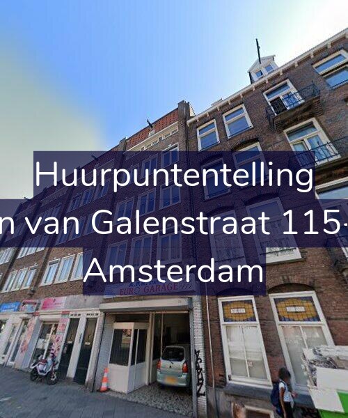 Foto gevel Huurpuntentelling voor Jan van Galenstraat 115-D, Amsterdam