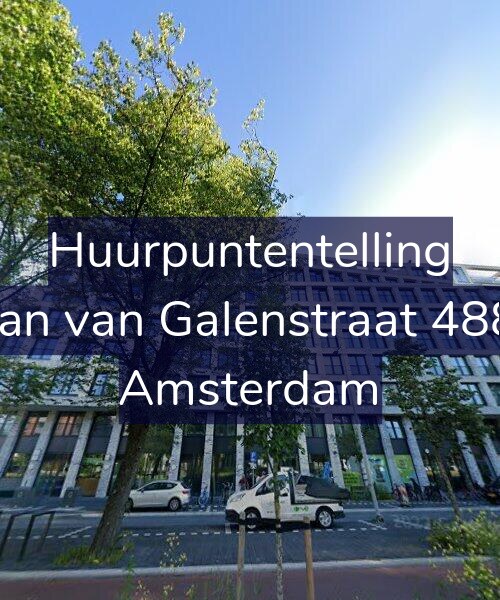 Foto gevel Huurpuntentelling voor Jan van Galenstraat 488, Amsterdam