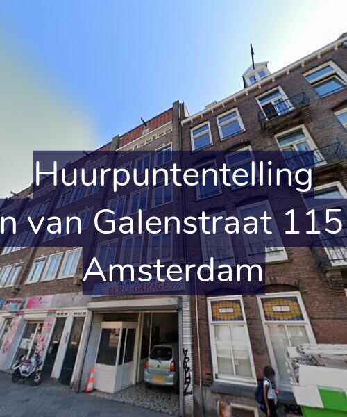 Foto gevel Huurpuntentelling voor Jan van Galenstraat 115-E, Amsterdam