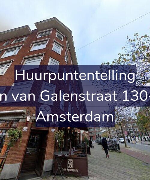 Foto gevel Huurpuntentelling voor Jan van Galenstraat 130-3, Amsterdam