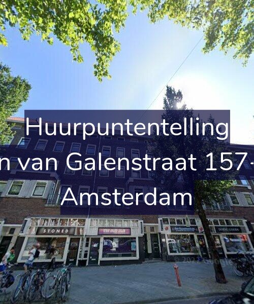 Foto gevel Huurpuntentelling voor Jan van Galenstraat 157-H, Amsterdam