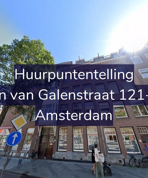 Foto gevel Huurpuntentelling voor Jan van Galenstraat 121-H, Amsterdam