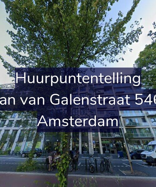 Foto gevel Huurpuntentelling voor Jan van Galenstraat 546, Amsterdam