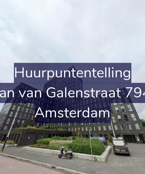 Foto gevel Huurpuntentelling voor Jan van Galenstraat 794, Amsterdam
