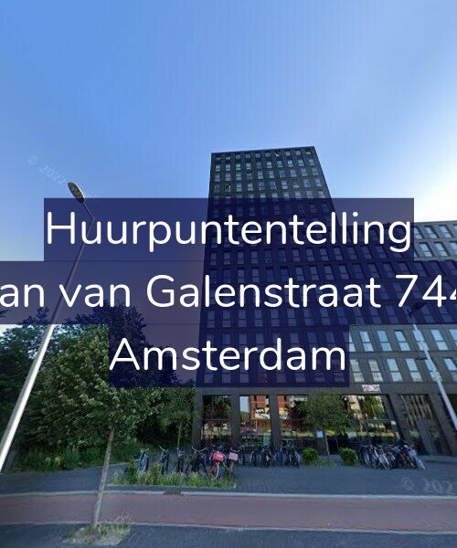 Foto gevel Huurpuntentelling voor Jan van Galenstraat 744, Amsterdam