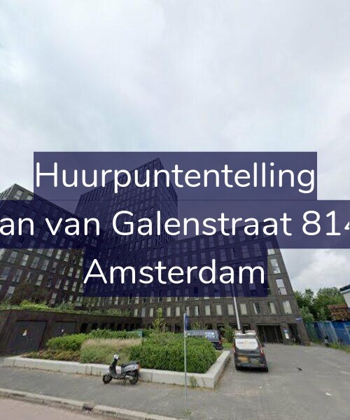 Foto gevel Huurpuntentelling voor Jan van Galenstraat 814, Amsterdam