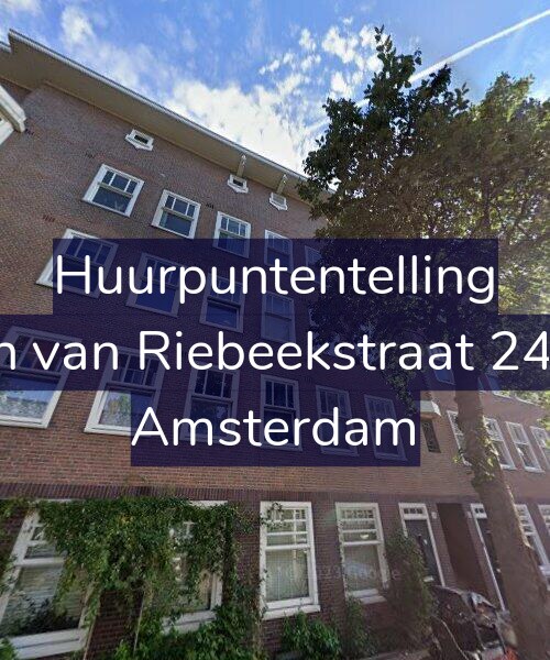 Foto gevel Huurpuntentelling voor Jan van Riebeekstraat 24-1, Amsterdam