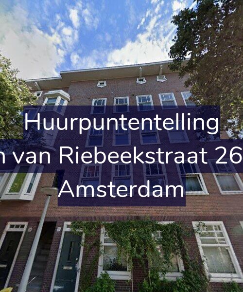 Foto gevel Huurpuntentelling voor Jan van Riebeekstraat 26-H, Amsterdam