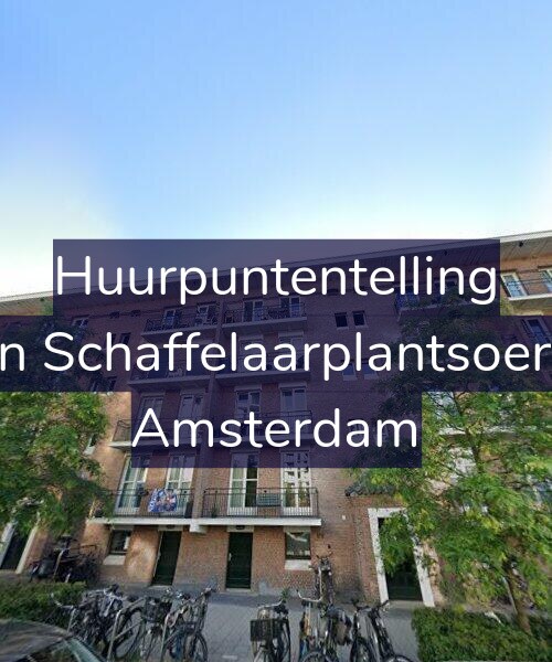 Foto gevel Huurpuntentelling voor Jan van Schaffelaarplantsoen 11-D, Amsterdam