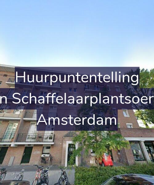 Foto gevel Huurpuntentelling voor Jan van Schaffelaarplantsoen 33-A, Amsterdam