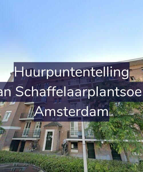 Foto gevel Huurpuntentelling voor Jan van Schaffelaarplantsoen 5-A, Amsterdam