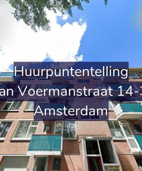 Foto gevel Huurpuntentelling voor Jan Voermanstraat 14-3, Amsterdam